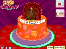 Play Thanksgiving cake now