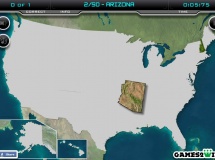 Play Usa map test now