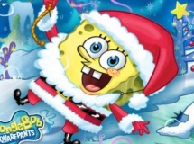 Swinging spongebob xmas