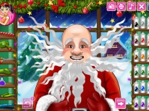 Play Santa's real haircuts