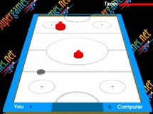 Play Super air hockey now