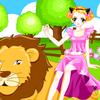Play Jeu d habillage de princesse au lion now