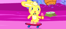 Play Happy tree friends sweet ride skate now