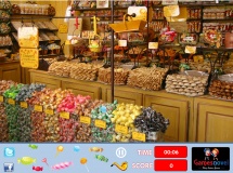 Play Candy shop hidden objects now