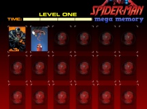 Play Spiderman mega memory
