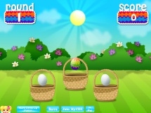 Play Easter egg scramble