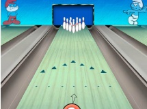 Play Smurfs bowling