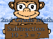 Play 2nd grade math subtraction