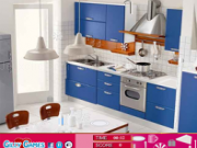 Play Modern blue room hidden objects now