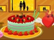 Play Strawberry cake decorations now