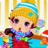 Play Cutest babys newyear dress