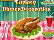 Play Turkey dinner decoration now