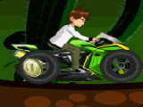 Play Ben 10 crazy motorcycle