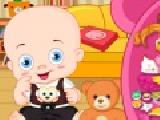 Play Baby with teddy bear now