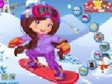 Snowboarder girl