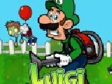 Play Luigi shoot zombie