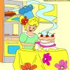 Play Kids coloring: amazing cake