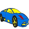 Play Hot and big city car coloring