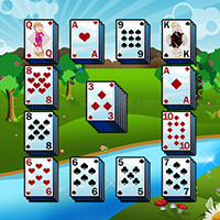 Play Mahjong card solitaire