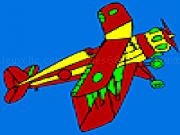 Play Historic aircraft coloring now