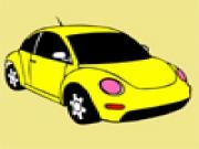 Play Cool beatle coloring image