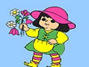 Play Garden fairy coloring now