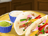 Play Chicken fajitas - sara's cooking class now