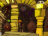 Play Halloween gold bar escape