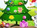 Play Easter eggs tree