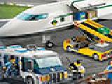 Play Lego freight terminals and planes