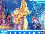 Play Barbie underwater hidden numbers now