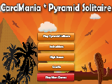Play Cardmania pyramid solitaire now