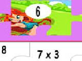 Play Girls math puzzle