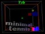 Play Minimal tennis 3d now