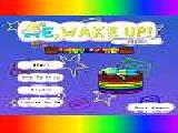 Play Me wake up mini color cake