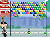 Play Mr bean bubble shooter