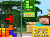 Play Minecraft tetris