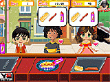 Play Delicious burger shop now