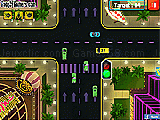 Play Traffic frenzy: vegas now