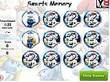 Play Smurfs memory game
