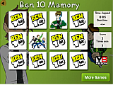Play Ben 10 memory game