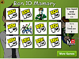Play Ben 10 memory game now