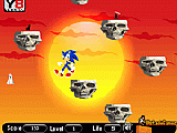 Play Sonic halloween fun now