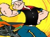 Play Popeye motorbike ride now