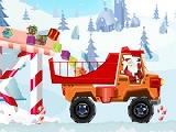 Play Santa gifts delivery truck