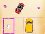 Play Cute girl car parking