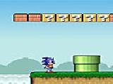 Play Sonic in the mario country