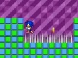 Play Sonic platformer
