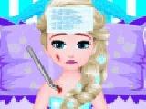 Play Baby elsa skating accident now