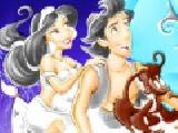 Play Aladdin and yasmin online coloring now